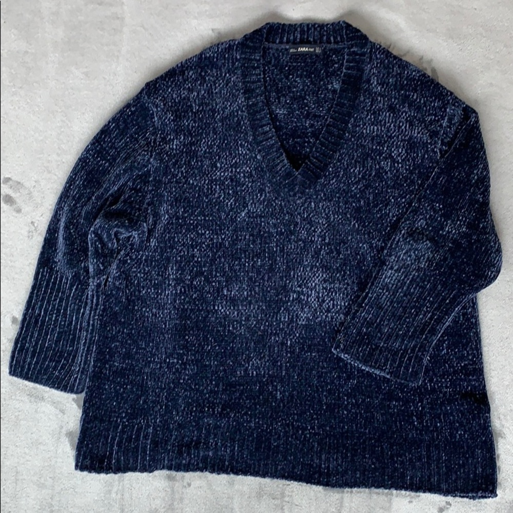 Zara Oversized Vneck Sweater